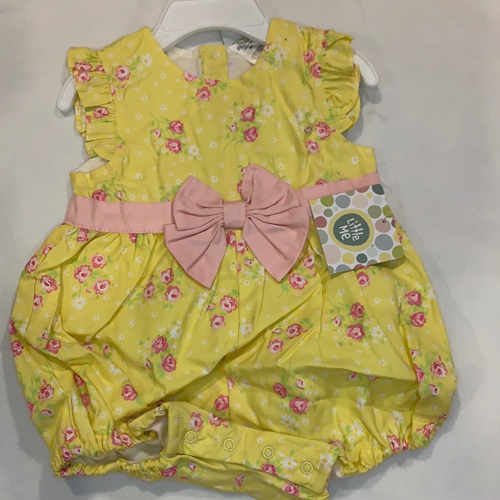 NWT Little Me bubble onsie